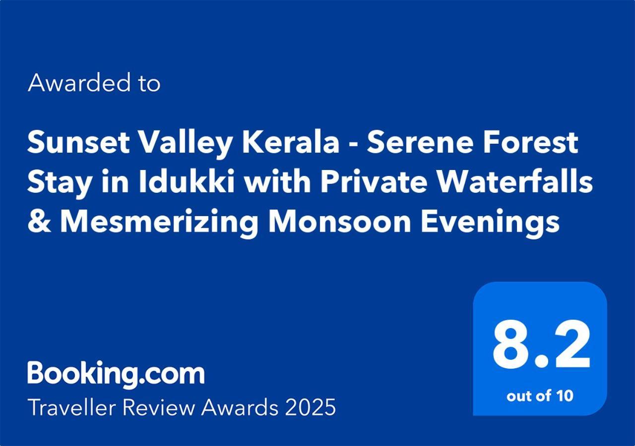 Sunset Valley Kerala Pool Resort - Monsoon Forest Cottage Stay In Idukki With Private Waterfalls, Natural Streams & Breathtaking Views Pīrmed Exteriér fotografie